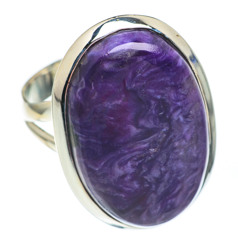 Charoite Rings handcrafted by Ana Silver Co - RING67508