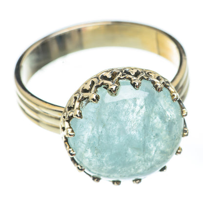 Aquamarine Rings handcrafted by Ana Silver Co - RING67546