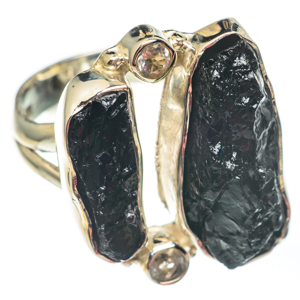 Black Tourmaline Rings handcrafted by Ana Silver Co - RING67568