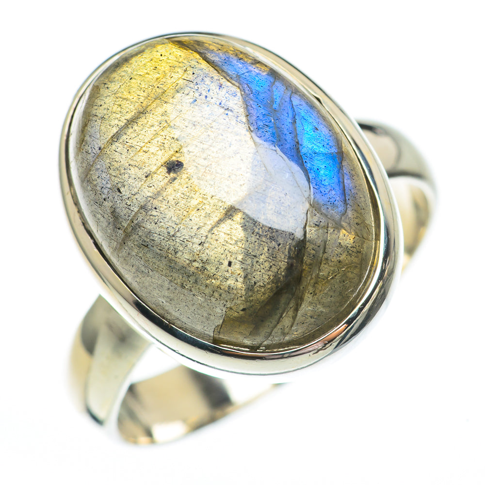 Labradorite Rings handcrafted by Ana Silver Co - RING67571