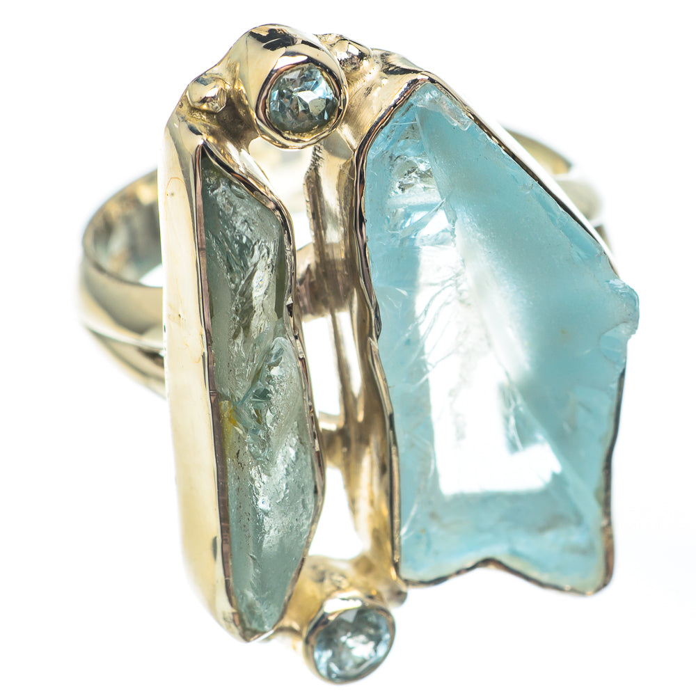 Aquamarine Rings handcrafted by Ana Silver Co - RING67574