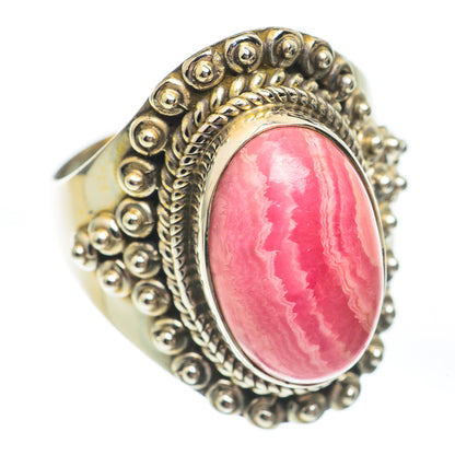 Rhodochrosite Rings handcrafted by Ana Silver Co - RING67609