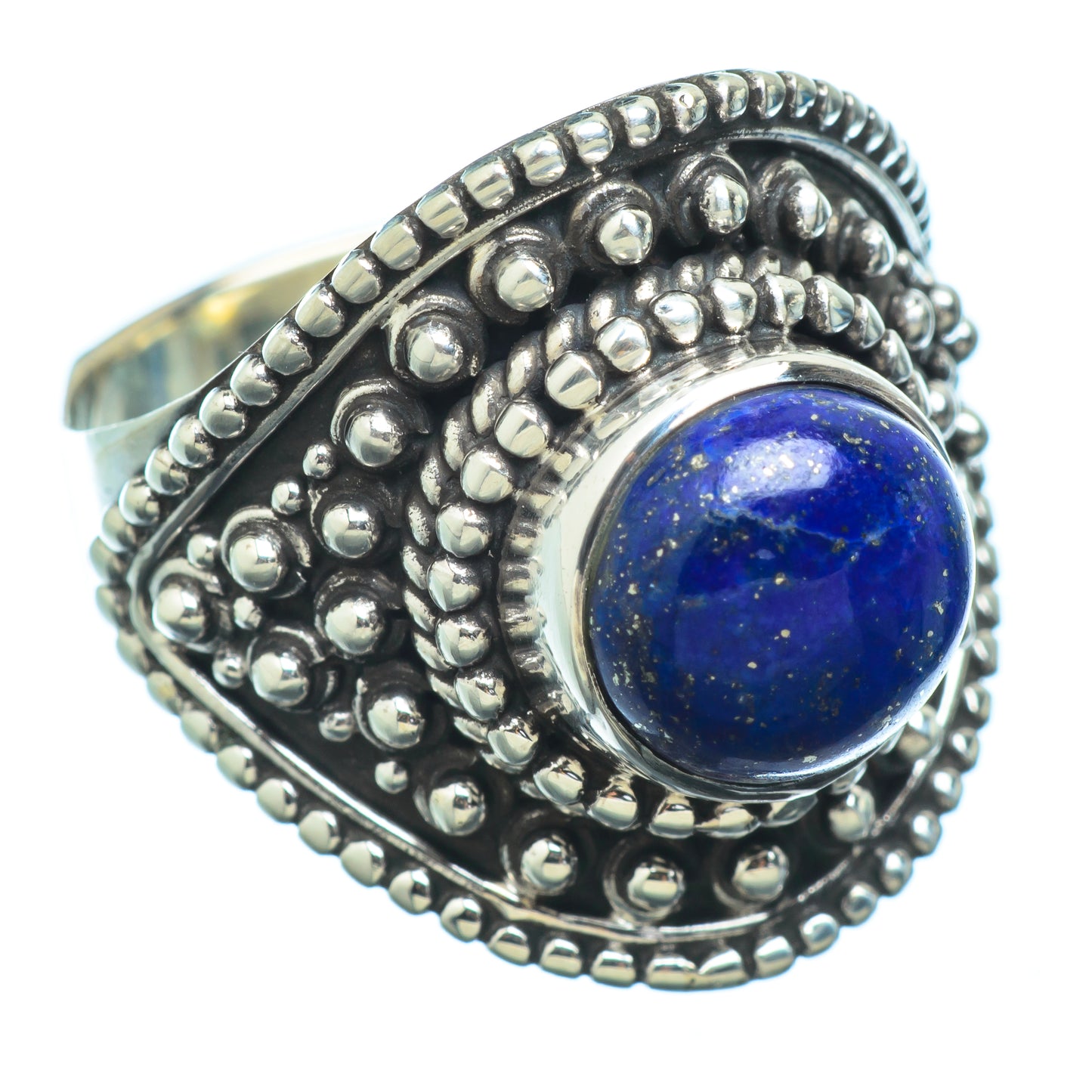Lapis Lazuli Rings handcrafted by Ana Silver Co - RING6760