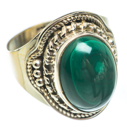 Malachite Rings handcrafted by Ana Silver Co - RING67629