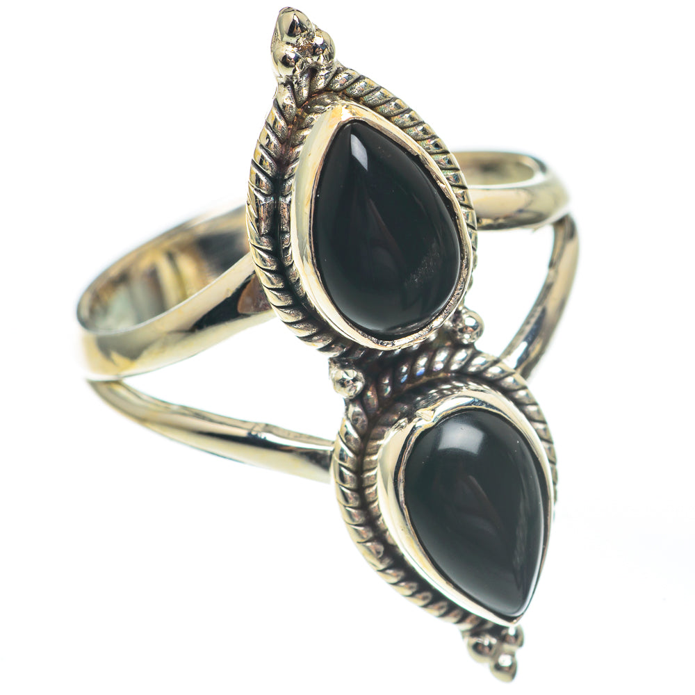 Black Onyx Rings handcrafted by Ana Silver Co - RING67643