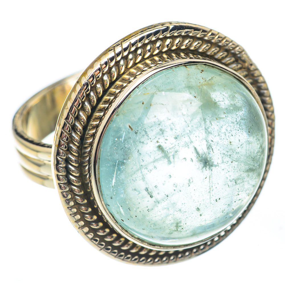 Aquamarine Rings handcrafted by Ana Silver Co - RING67647
