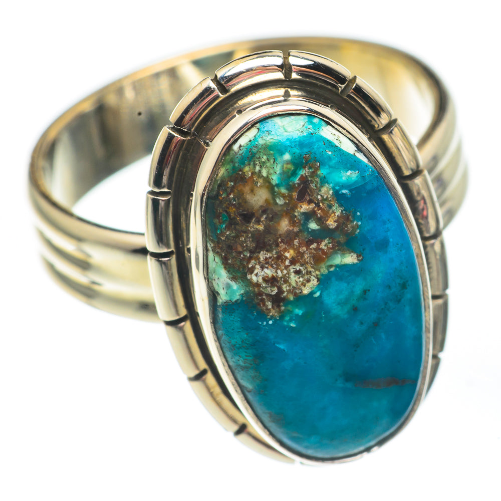 Chrysocolla Rings handcrafted by Ana Silver Co - RING67649