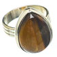 Tiger Eye Rings handcrafted by Ana Silver Co - RING67655