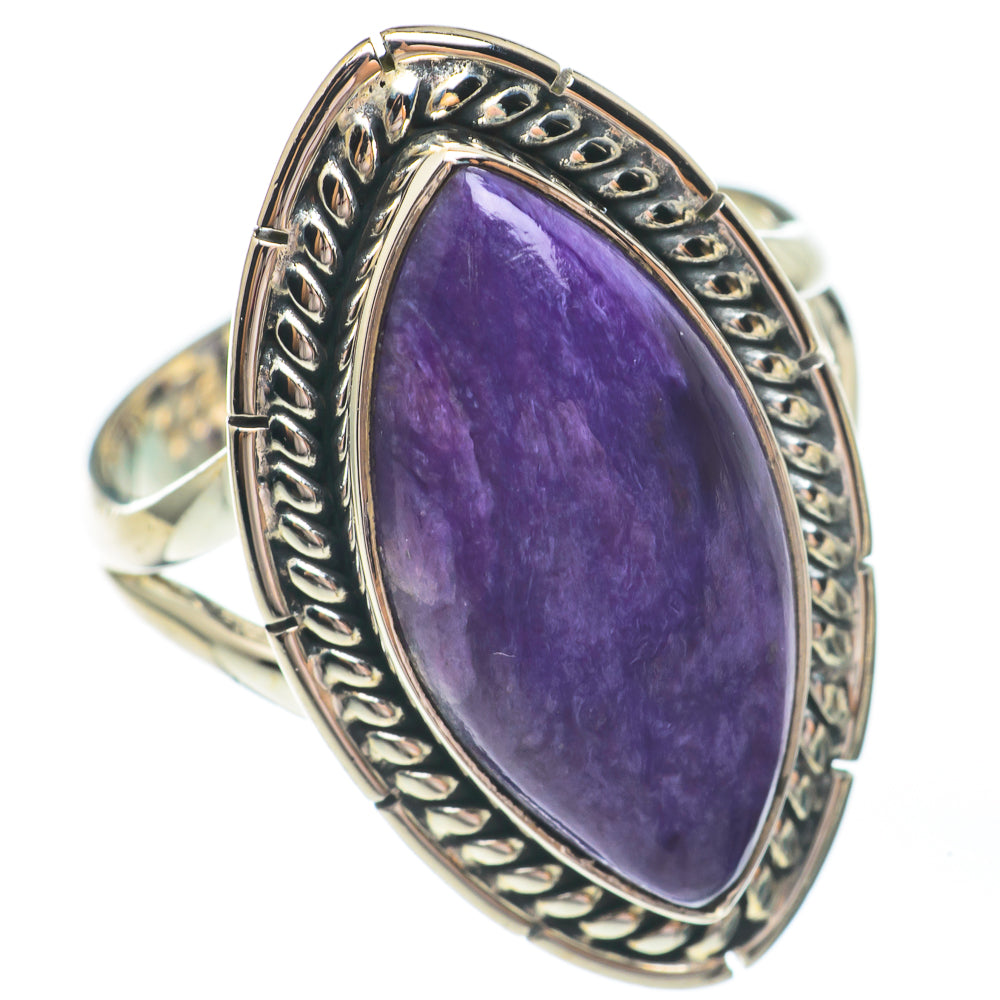 Charoite Rings handcrafted by Ana Silver Co - RING67665