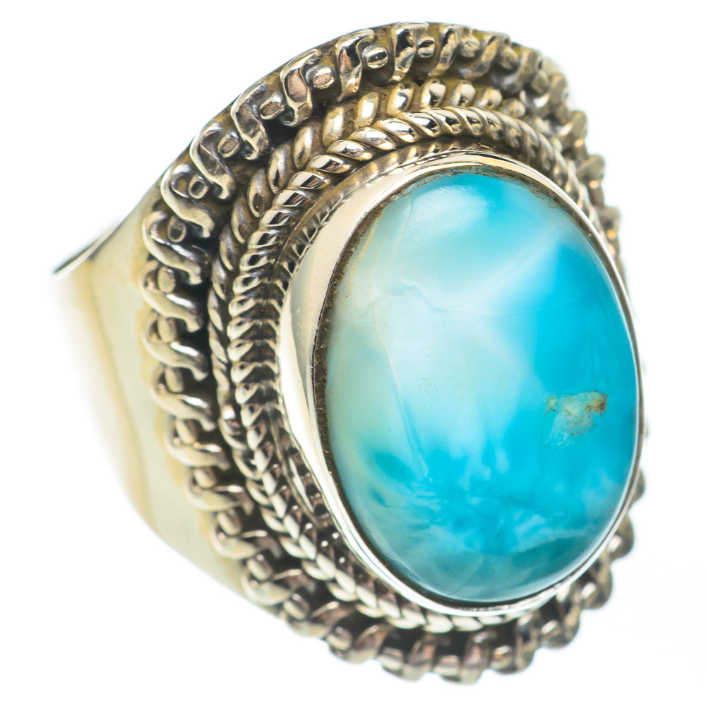 Larimar Rings handcrafted by Ana Silver Co - RING67672