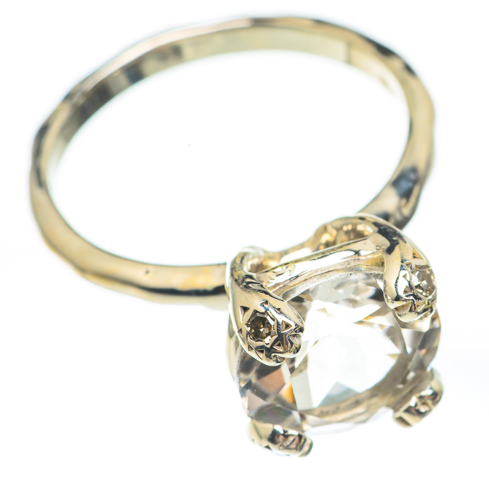 White Quartz Rings handcrafted by Ana Silver Co - RING67695
