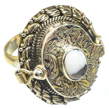 Dendritic Opal Rings handcrafted by Ana Silver Co - RING67717