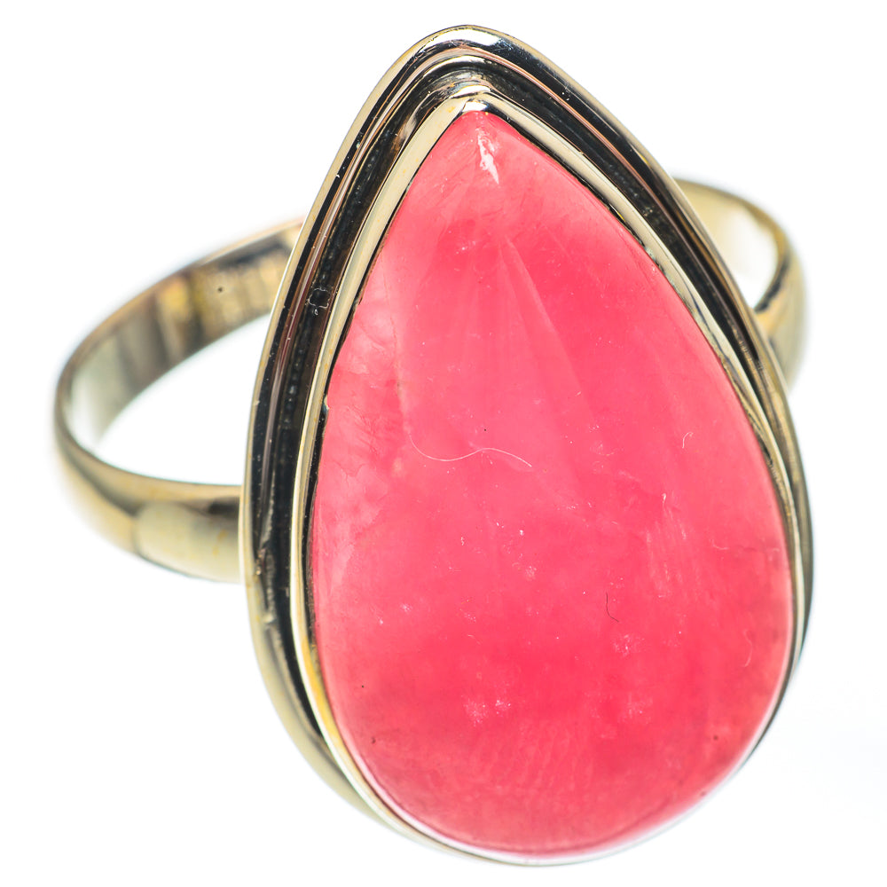 Rhodochrosite Rings handcrafted by Ana Silver Co - RING67743