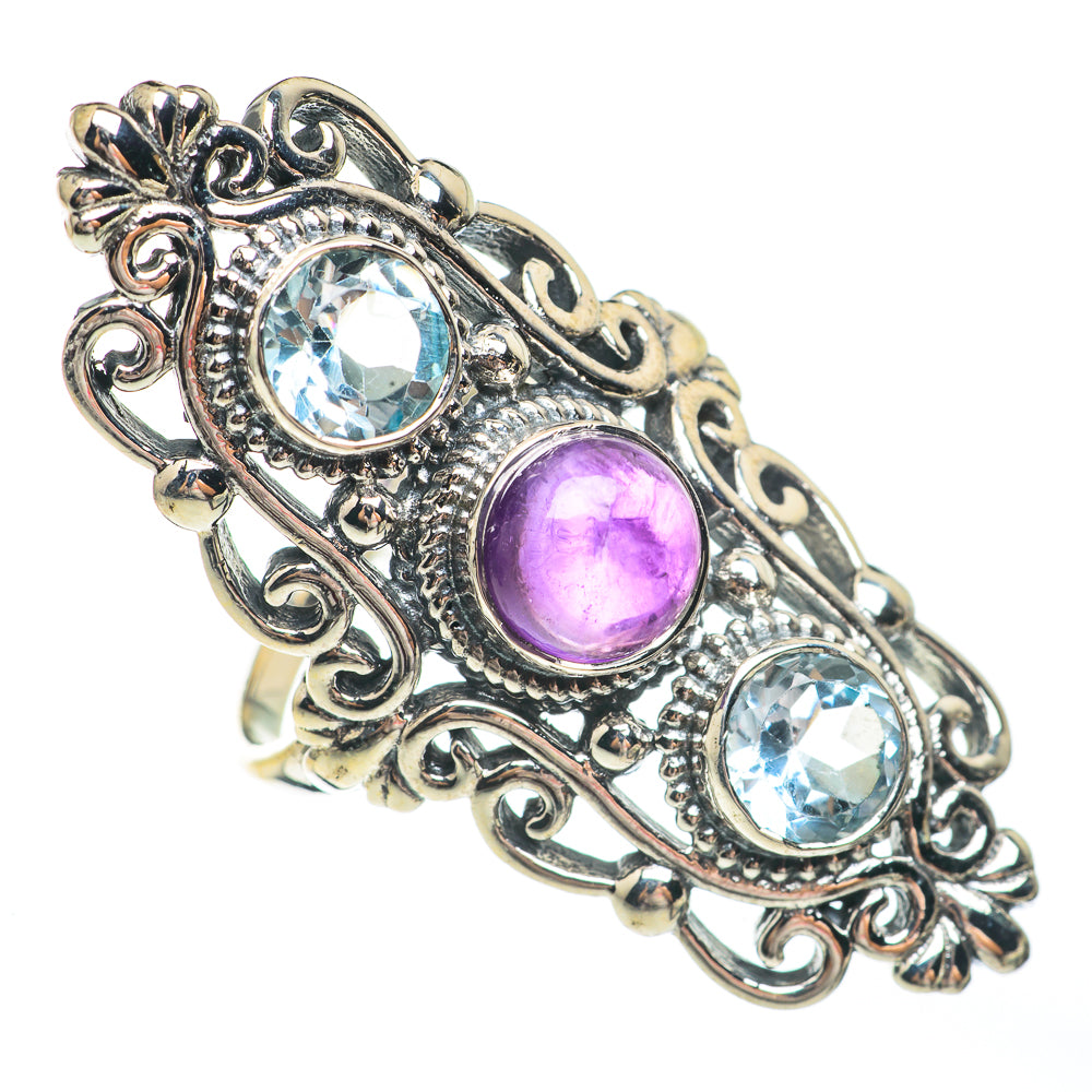 Amethyst Rings handcrafted by Ana Silver Co - RING67754