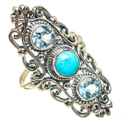Arizona Turquoise Rings handcrafted by Ana Silver Co - RING67759