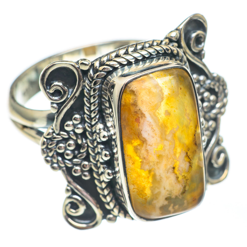 Ocean Jasper Rings handcrafted by Ana Silver Co - RING67775