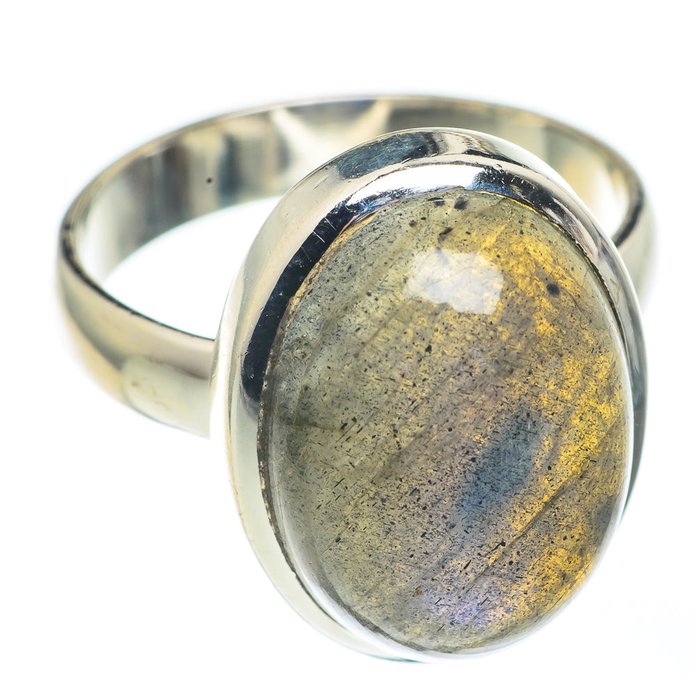 Labradorite Rings handcrafted by Ana Silver Co - RING67802