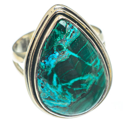 Chrysocolla Rings handcrafted by Ana Silver Co - RING67809