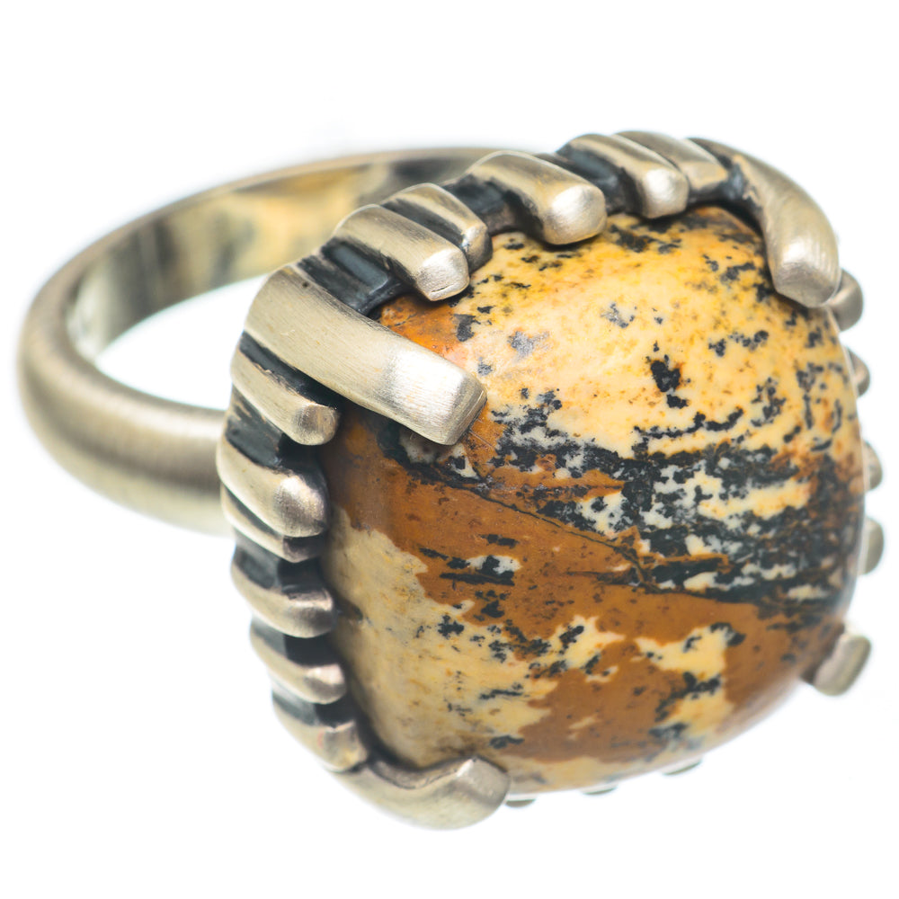 Picture Jasper Rings handcrafted by Ana Silver Co - RING67810