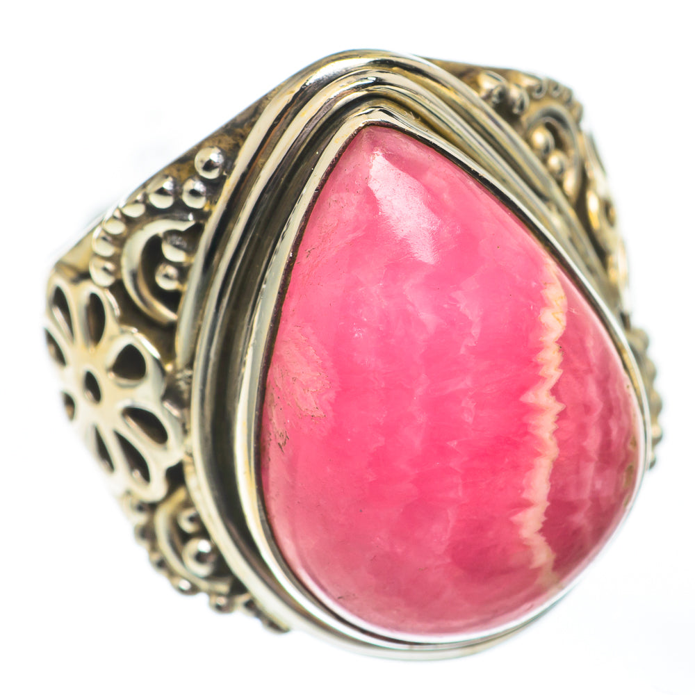 Rhodochrosite Rings handcrafted by Ana Silver Co - RING67814