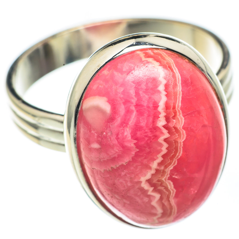 Rhodochrosite Rings handcrafted by Ana Silver Co - RING67816