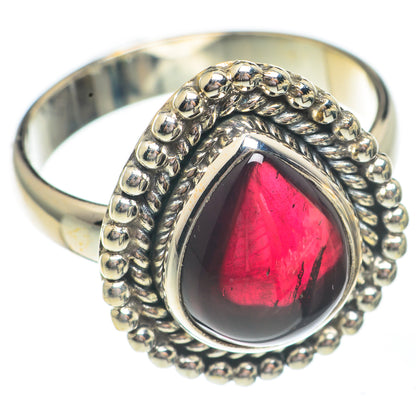 Garnet Rings handcrafted by Ana Silver Co - RING67817