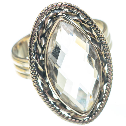 White Quartz Rings handcrafted by Ana Silver Co - RING67830