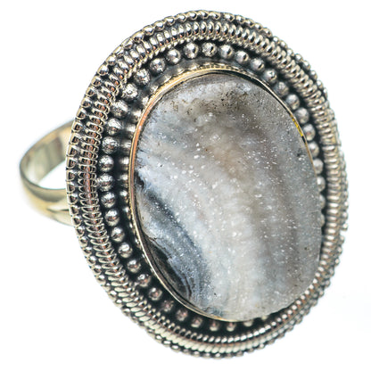 Desert Druzy Rings handcrafted by Ana Silver Co - RING67834
