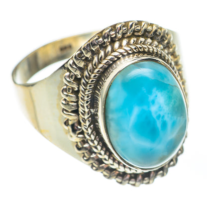 Larimar Rings handcrafted by Ana Silver Co - RING67870
