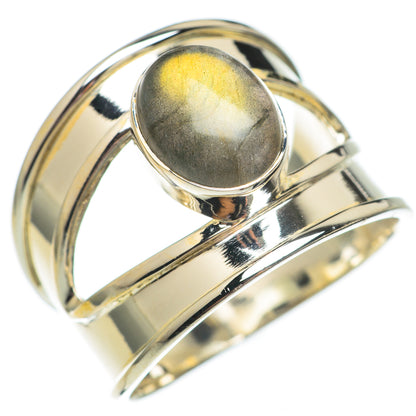 Labradorite Rings handcrafted by Ana Silver Co - RING67877