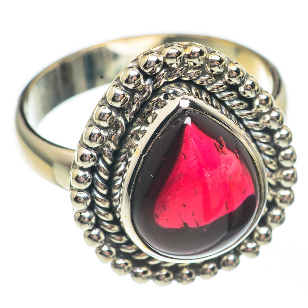 Garnet Rings handcrafted by Ana Silver Co - RING67884
