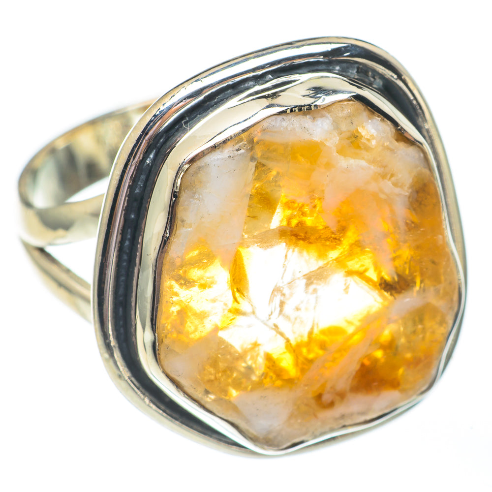 Citrine Rings handcrafted by Ana Silver Co - RING67912