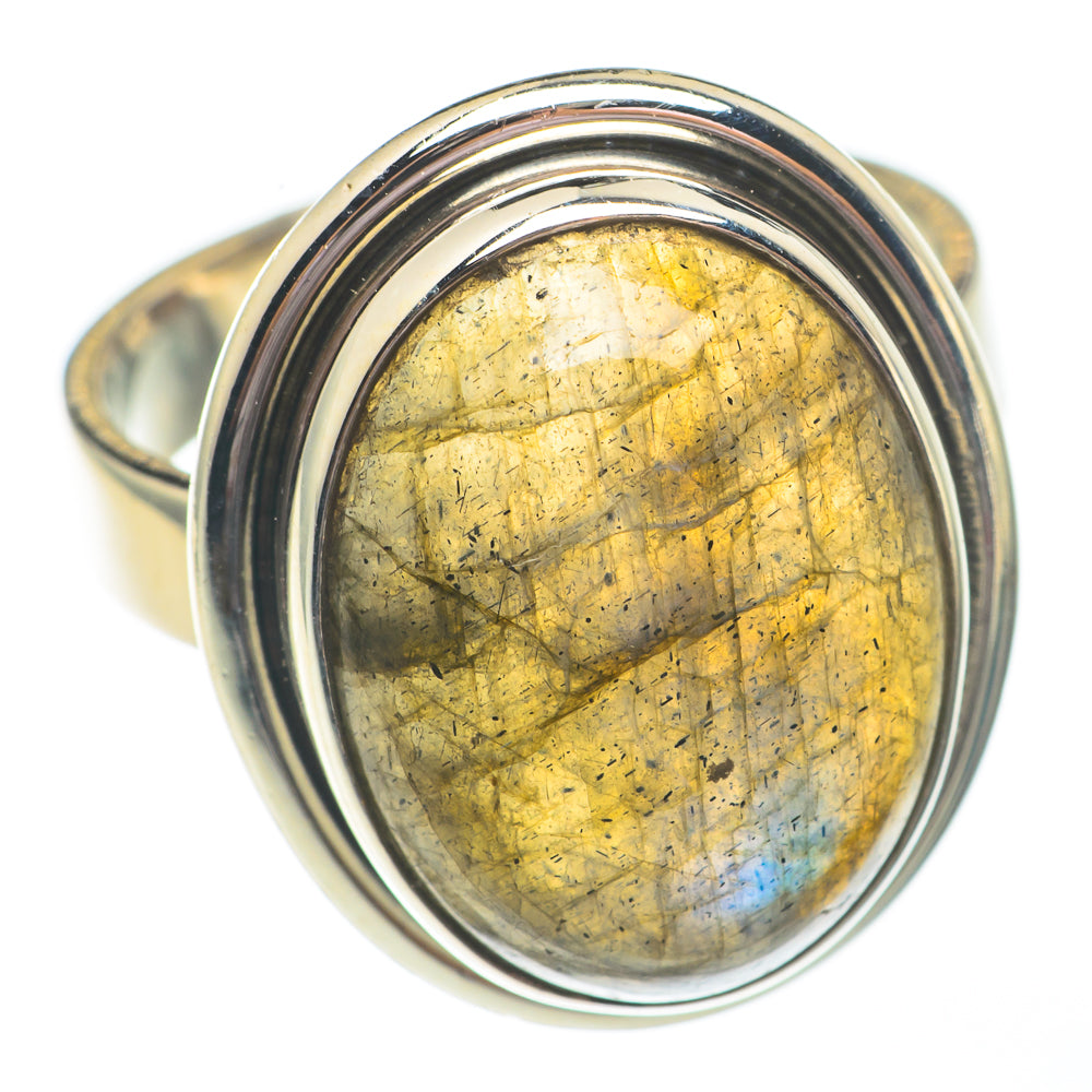 Labradorite Rings handcrafted by Ana Silver Co - RING67932