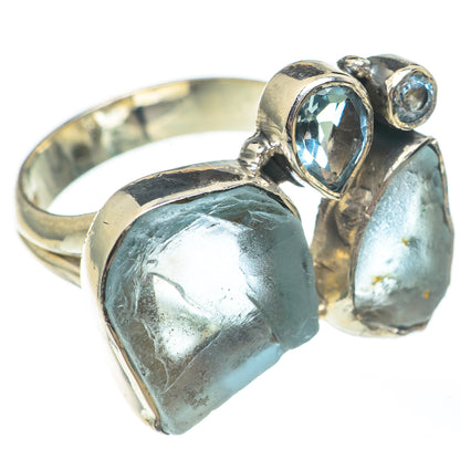Aquamarine Rings handcrafted by Ana Silver Co - RING67936