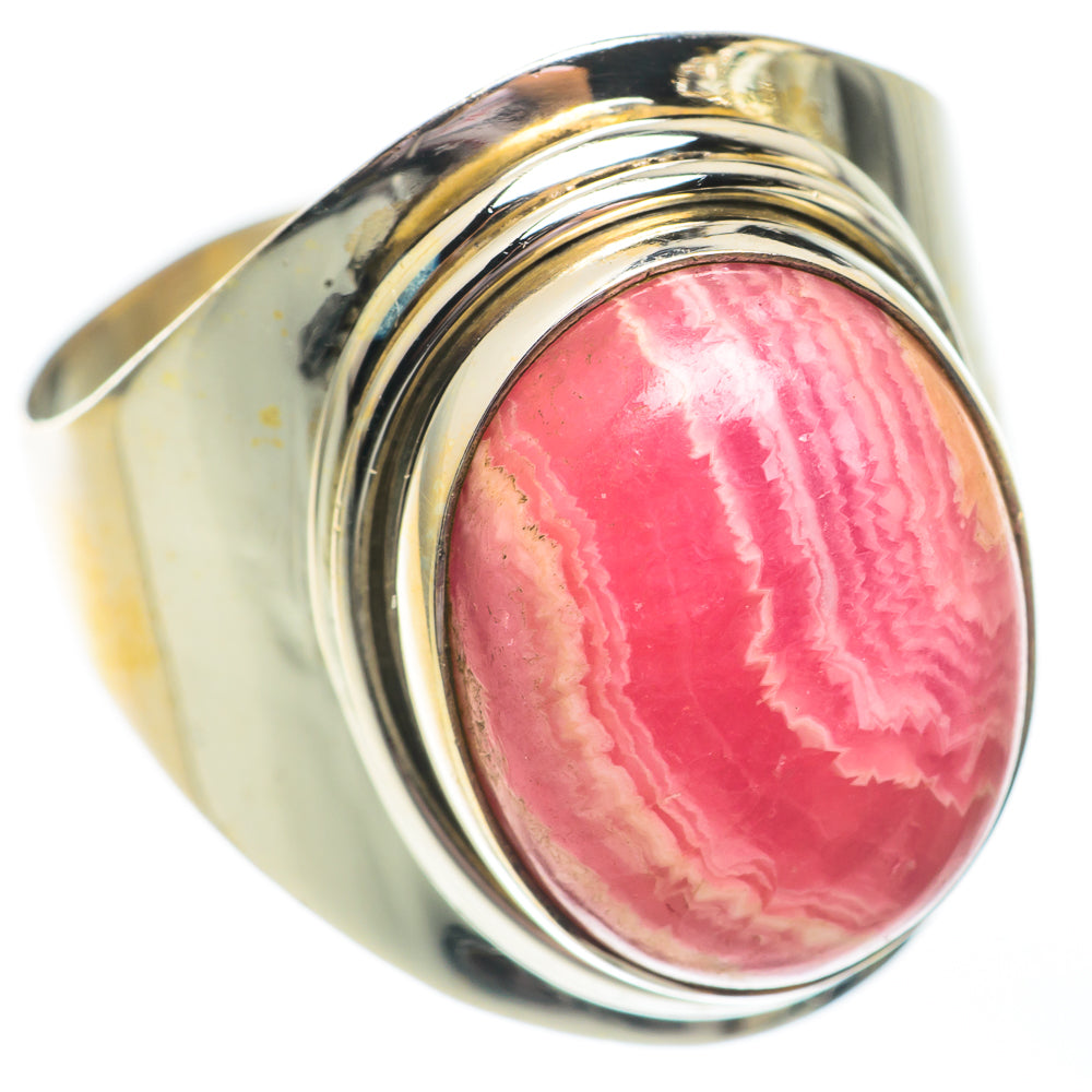 Rhodochrosite Rings handcrafted by Ana Silver Co - RING67944