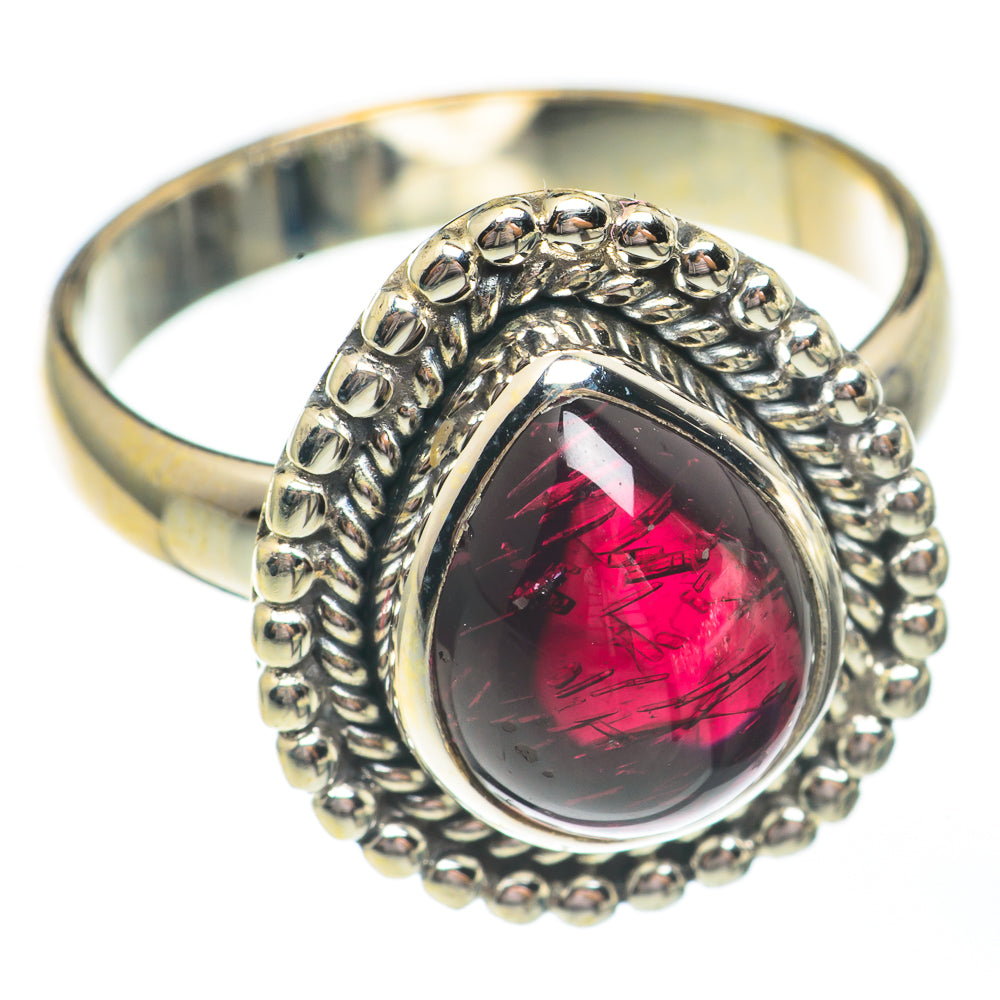 Garnet Rings handcrafted by Ana Silver Co - RING67947