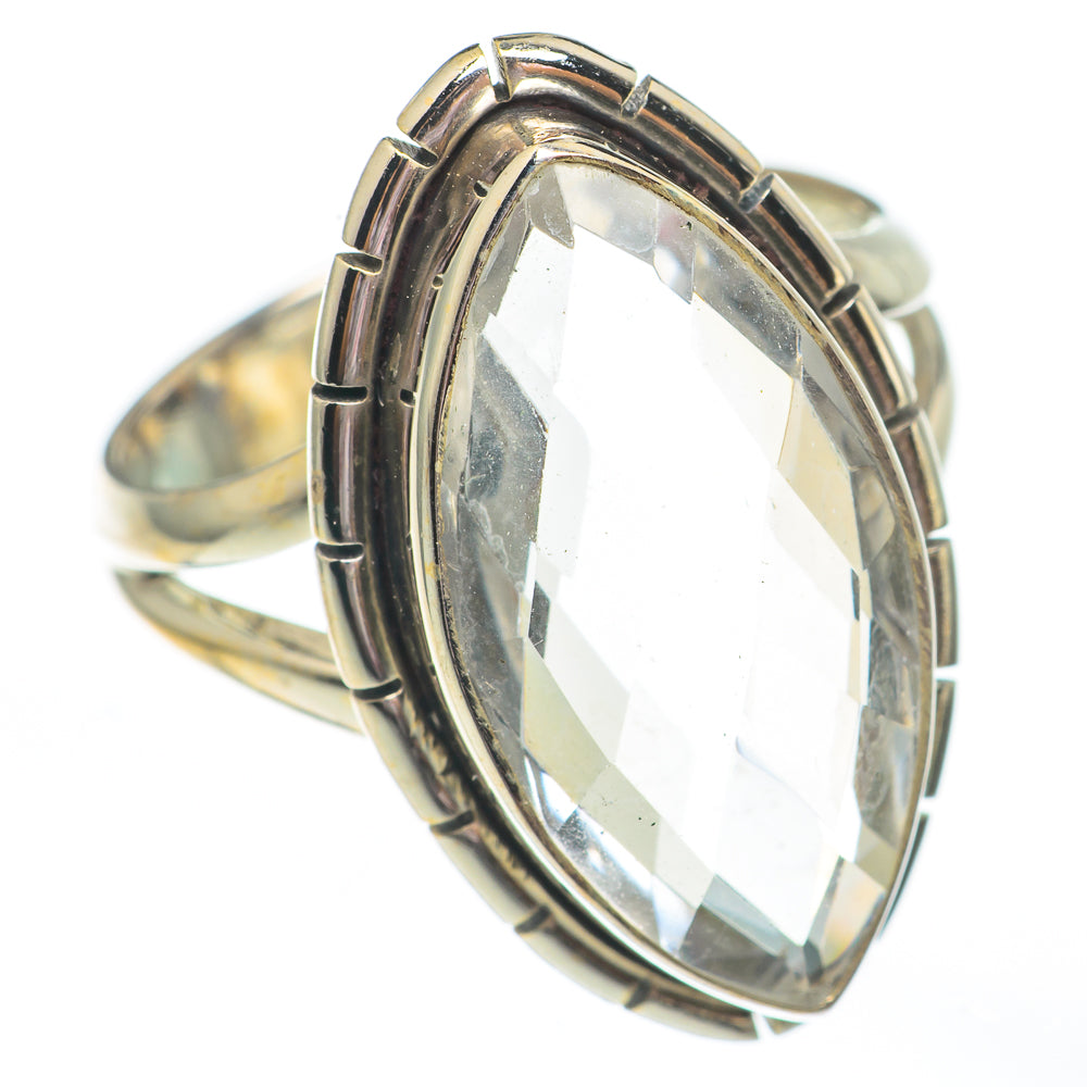 White Quartz Rings handcrafted by Ana Silver Co - RING67954