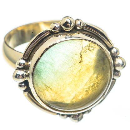 Green Fluorite Rings handcrafted by Ana Silver Co - RING67959