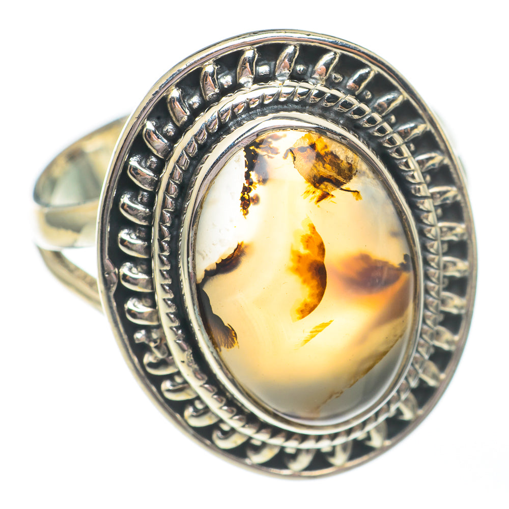 Montana Agate Rings handcrafted by Ana Silver Co - RING67981