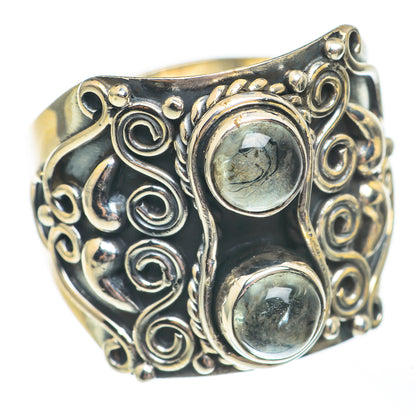 Rainbow Moonstone Rings handcrafted by Ana Silver Co - RING67982