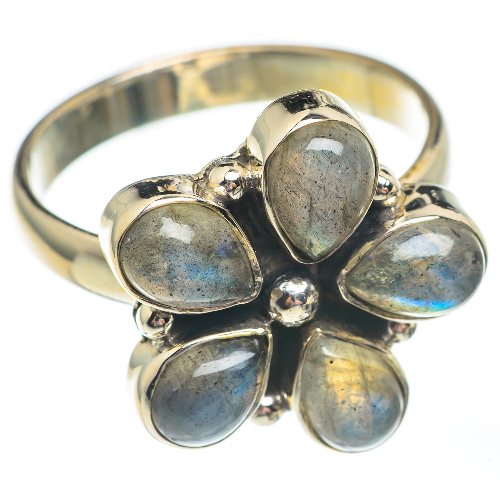 Labradorite Rings handcrafted by Ana Silver Co - RING67988