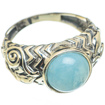 Aquamarine Rings handcrafted by Ana Silver Co - RING67991