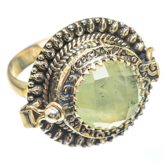 Prehnite Rings handcrafted by Ana Silver Co - RING68025