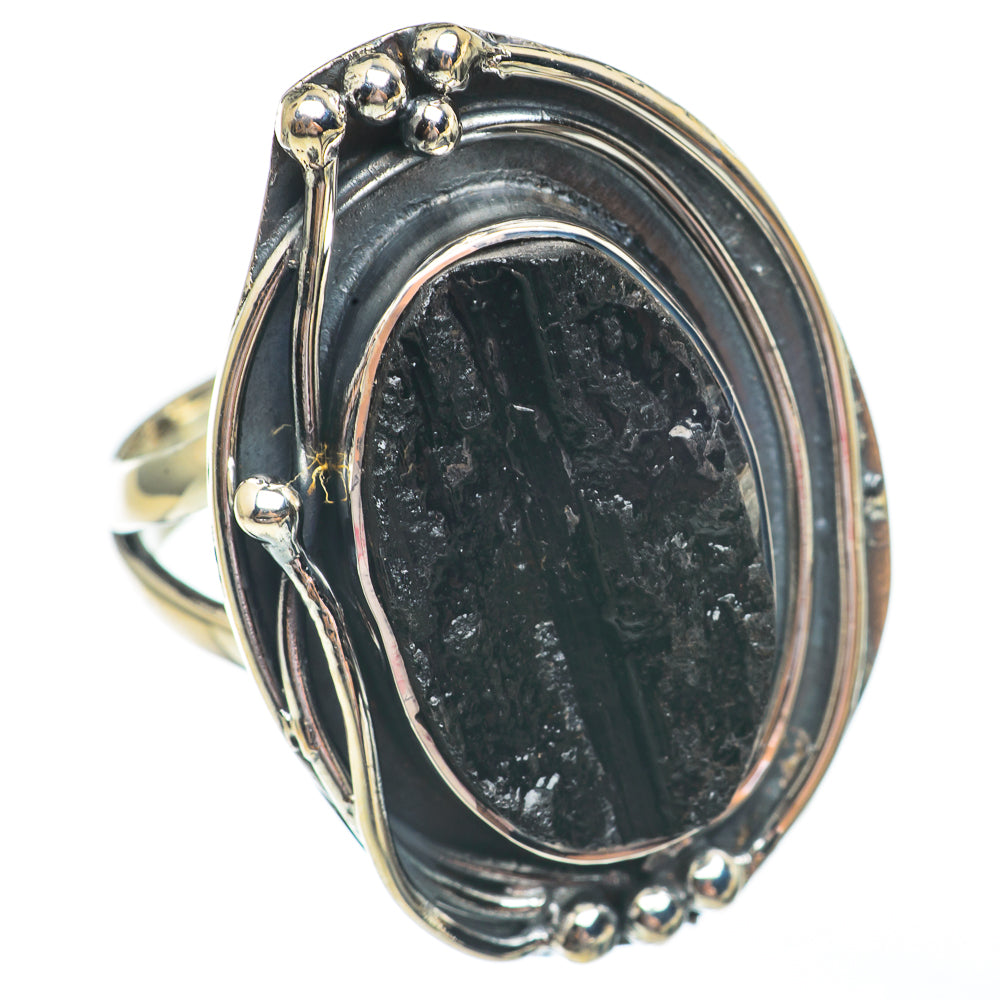 Tektite Rings handcrafted by Ana Silver Co - RING68038