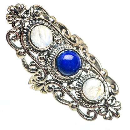 Lapis Lazuli Rings handcrafted by Ana Silver Co - RING68053