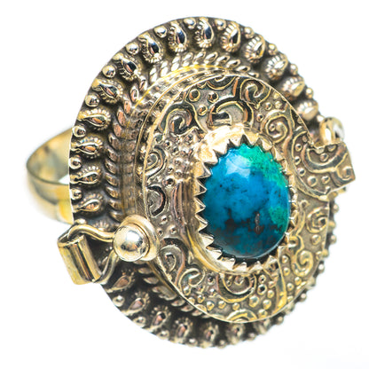 Chrysocolla Rings handcrafted by Ana Silver Co - RING68055