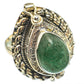 Green Aventurine Rings handcrafted by Ana Silver Co - RING68063