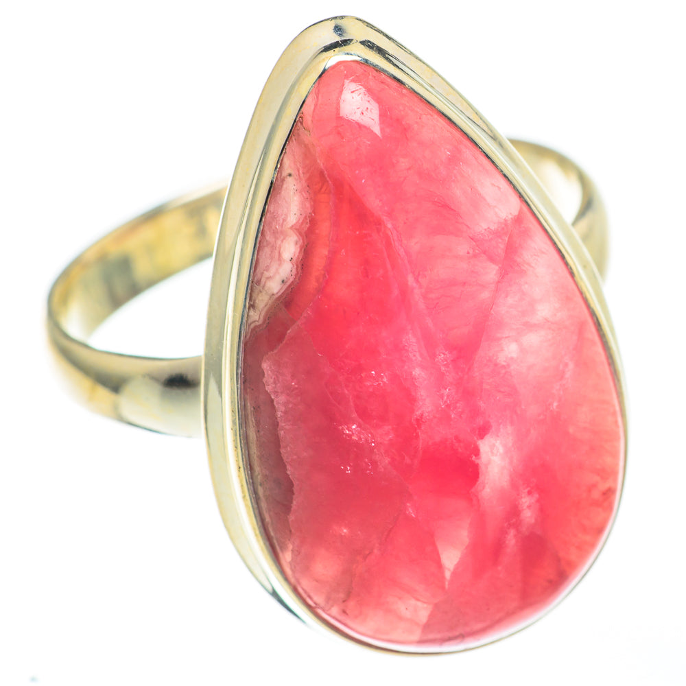 Rhodochrosite Rings handcrafted by Ana Silver Co - RING68068