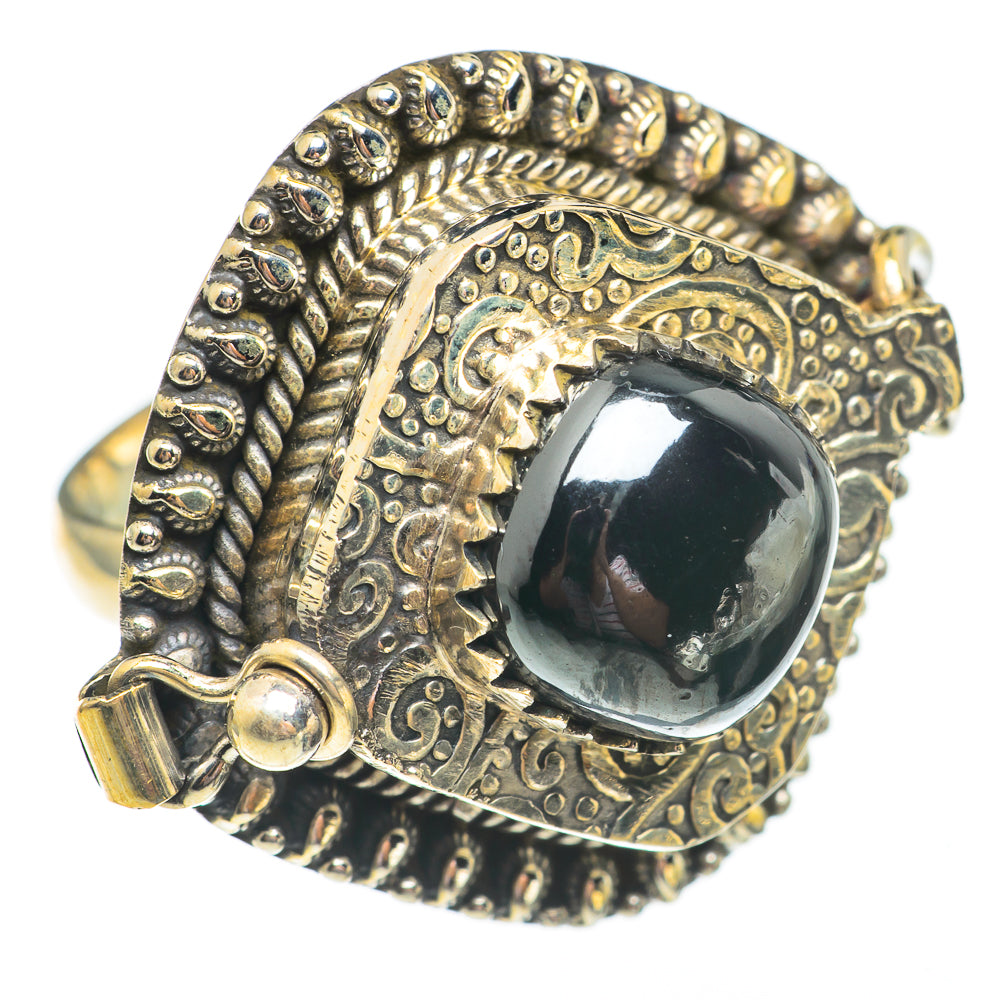 Hematite Rings handcrafted by Ana Silver Co - RING68073