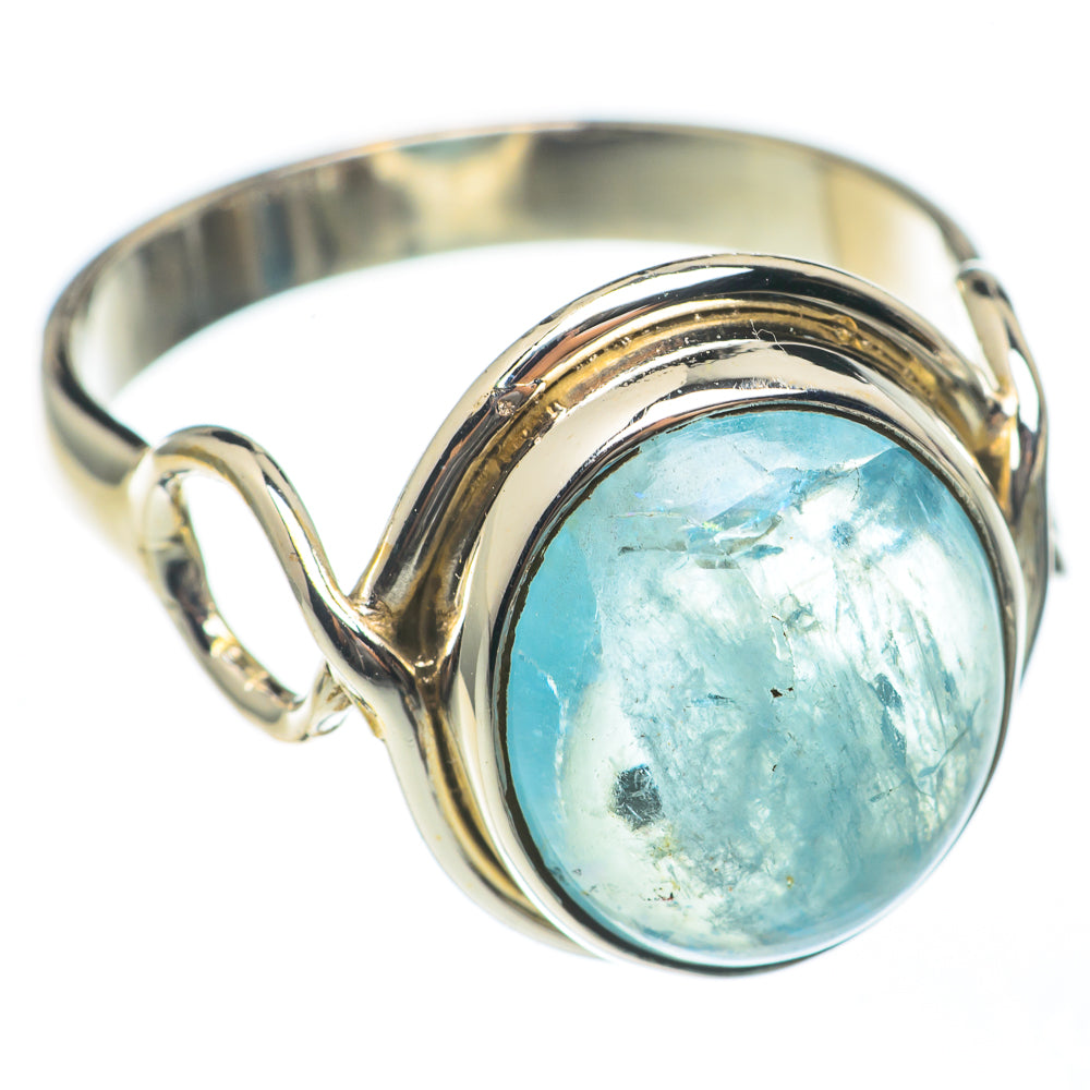 Aquamarine Rings handcrafted by Ana Silver Co - RING68076